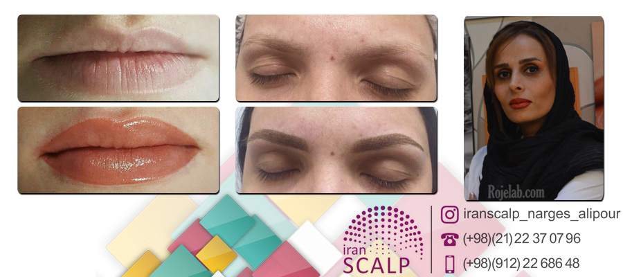 میکروپیگمنتیشن و هاشور آموزش میکروپیگمنتیشن