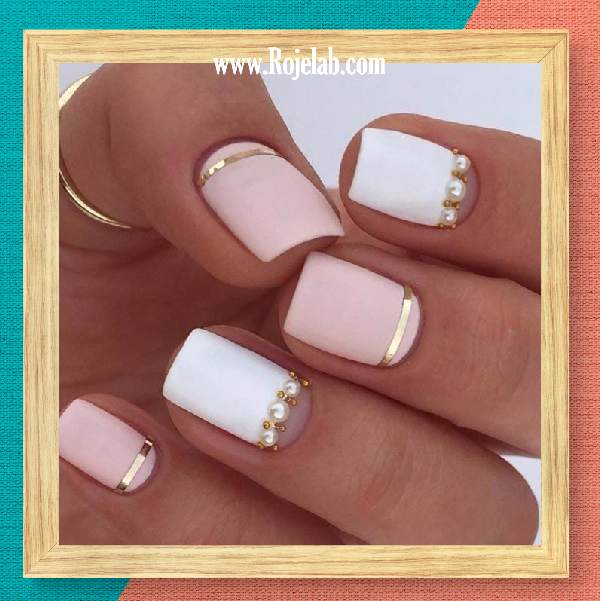 32 مدل طراحی ناخن بهاری رژلب